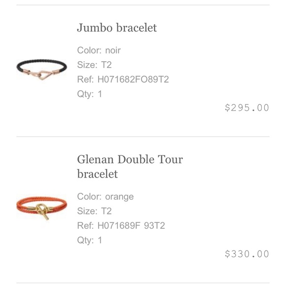 Hermes Jumbo bracelet black noir rose gold RGHW - Picture 2 of 4